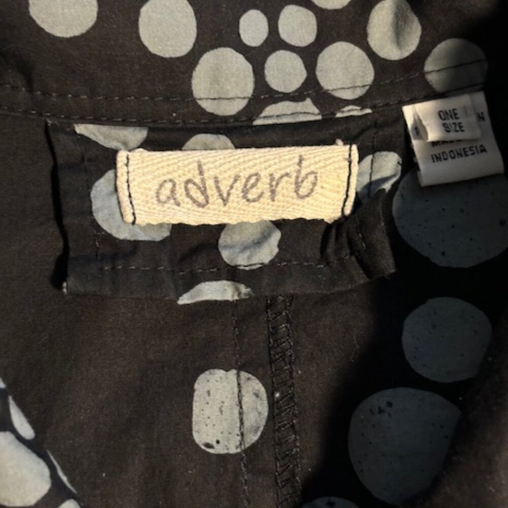 Oversized Polka Dot Shirt/Tunic Dress from Adverb - Picture 6 of 6